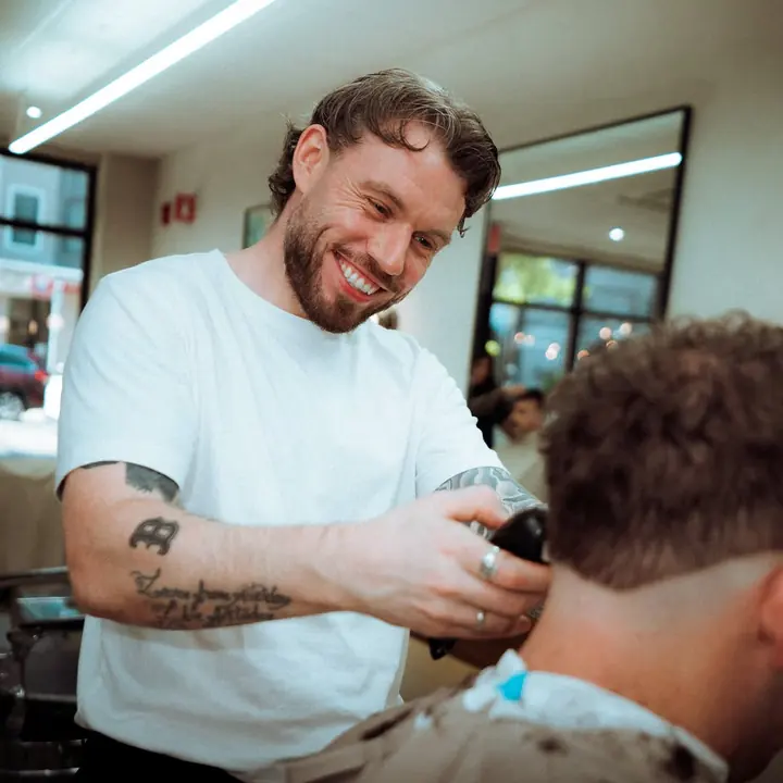 Instagram post by @brancatobarberco: In action ⛓️‍💥 we’re looking to add a barber to our Team. Reach out if you feel like that’s you! No clientele